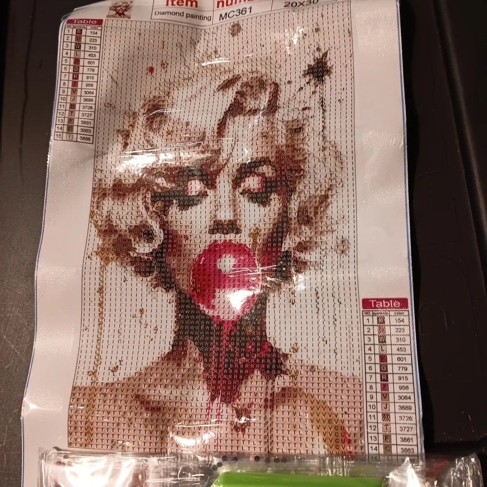 Pop Art Marilyn Monroe Diamond Painting Kit 20x30
